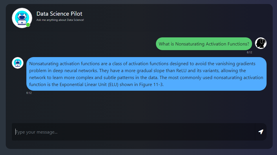 DataSciencePilot RAG System