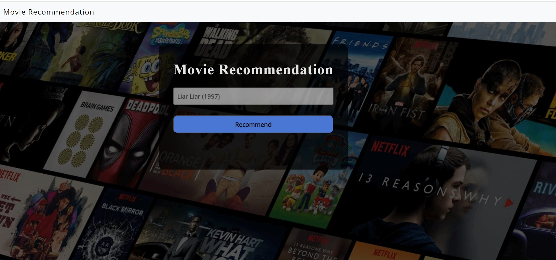 Movie Recommendation